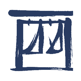 hand-drawn map pin icon