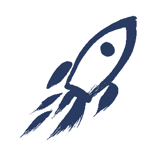 hand-drawn helping hand icon